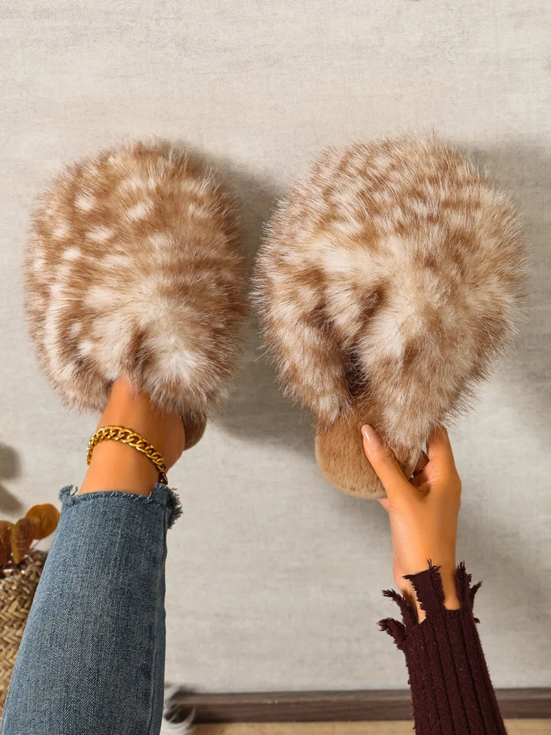 Plush Warm Home Slippers