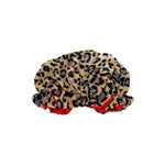 Leopard Print Microfiber Sleep Cap