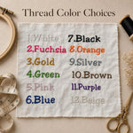 Personalized Embroidered Spa Headband