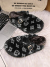 Faux Fur Winter Slippers