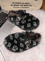 Faux Fur Winter Slippers