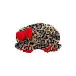 Leopard Print Microfiber Sleep Cap