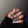 Skull Print Press On Nails