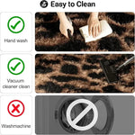 Leopard Print Area Rug