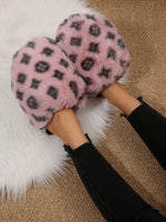 Vintage Plaid Fuzzy Slippers