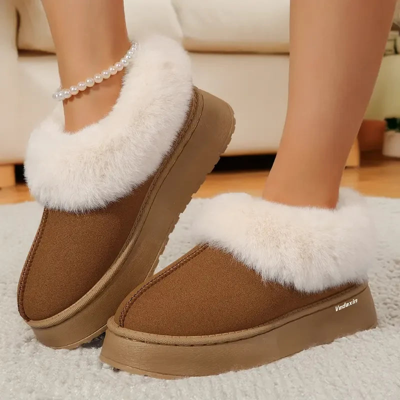 Plush Lined Snow Boot