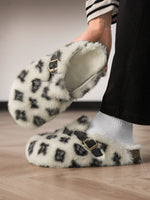 Faux Fur Winter Slippers