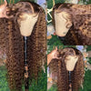 Colored Deep Wave Lace Front Wig