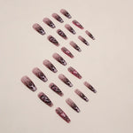 Skull Print Press On Nails