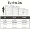 Wildlife Animal Prints Flannel Throw Blanket