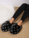 Vintage Plaid Fuzzy Slippers