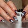 Skull Print Press On Nails