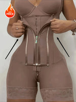 Lace Trimmed Shapewear Bodysuit