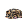 Leopard Print Microfiber Sleep Cap